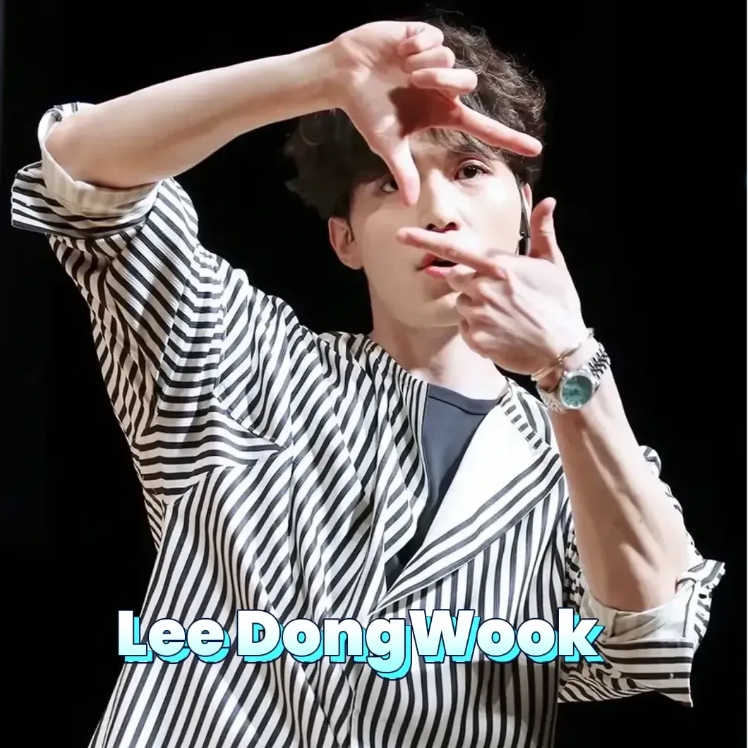 Behind-the-scenes cut of Lee Dongwook