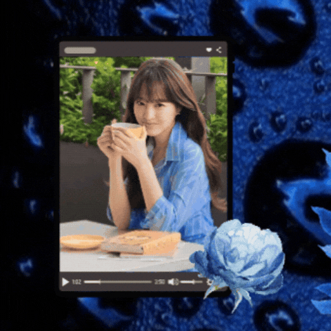 Behind-the-scenes cut of Park Boyoung