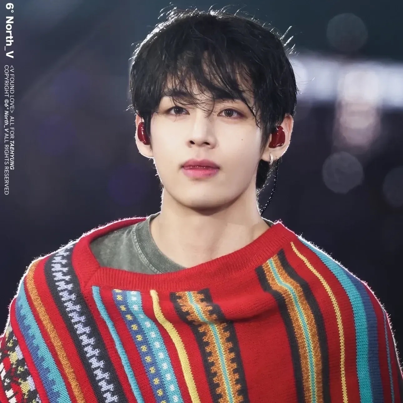 A moment captured by a fan of Kim Taehyung (V)