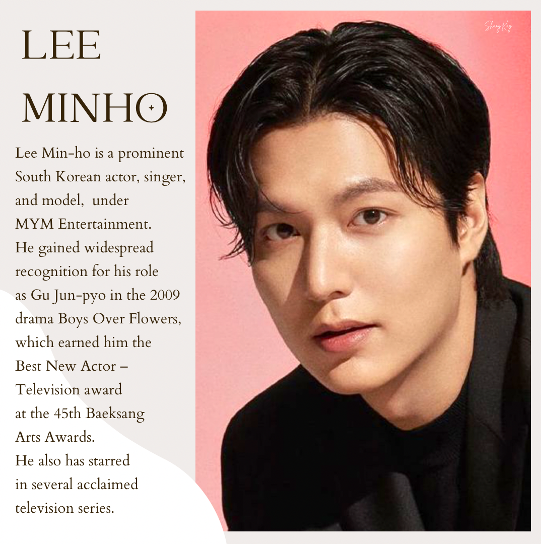 Behind-the-scenes cut of Lee Minho