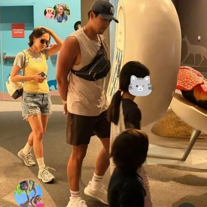 Momen yang diabadikan oleh penggemar Hyun Bin