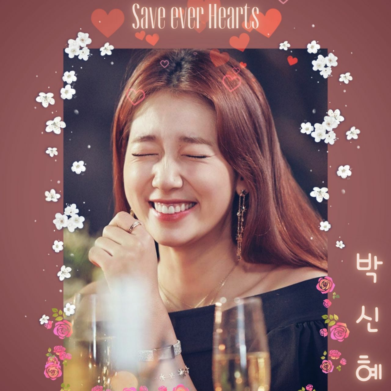 Behind-the-scenes cut of Park Shinhye