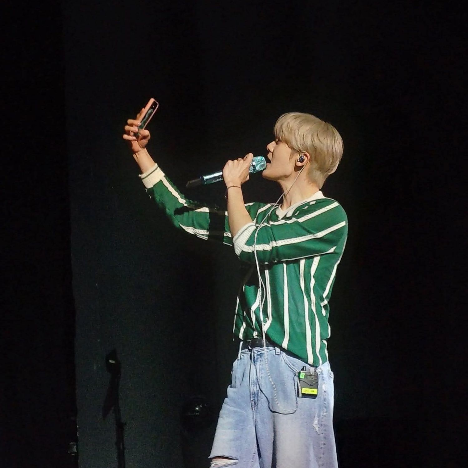 윤산하 팬이 찍은 순간