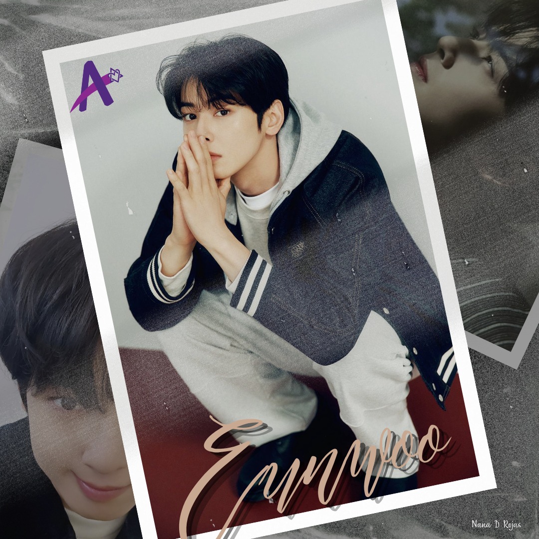 Behind-the-scenes cut of Cha Eunwoo