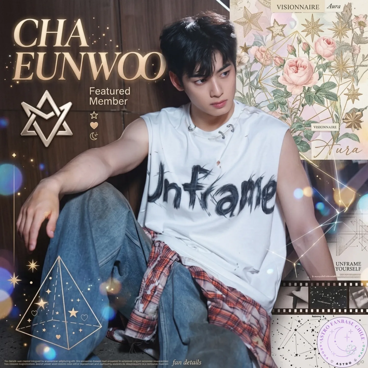 Recent activity shot of Cha Eunwoo