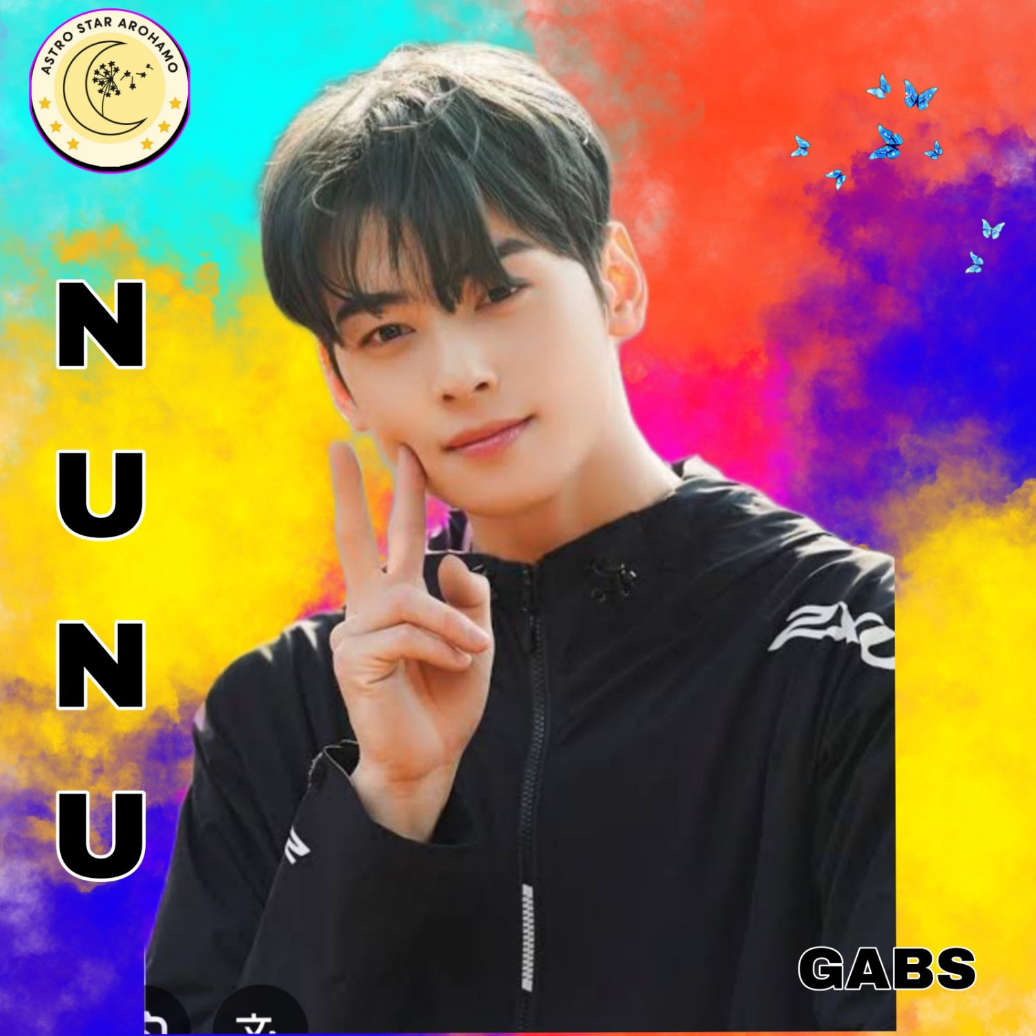 Behind-the-scenes cut of Cha Eunwoo