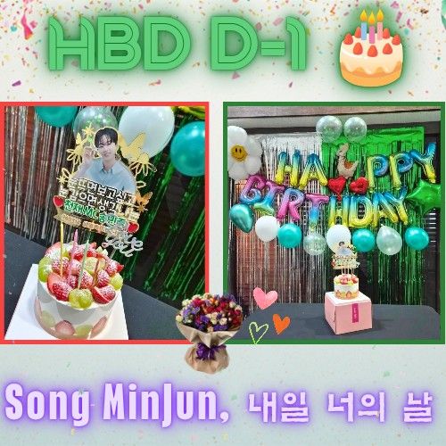 Behind-the-scenes cut of Song Minjun