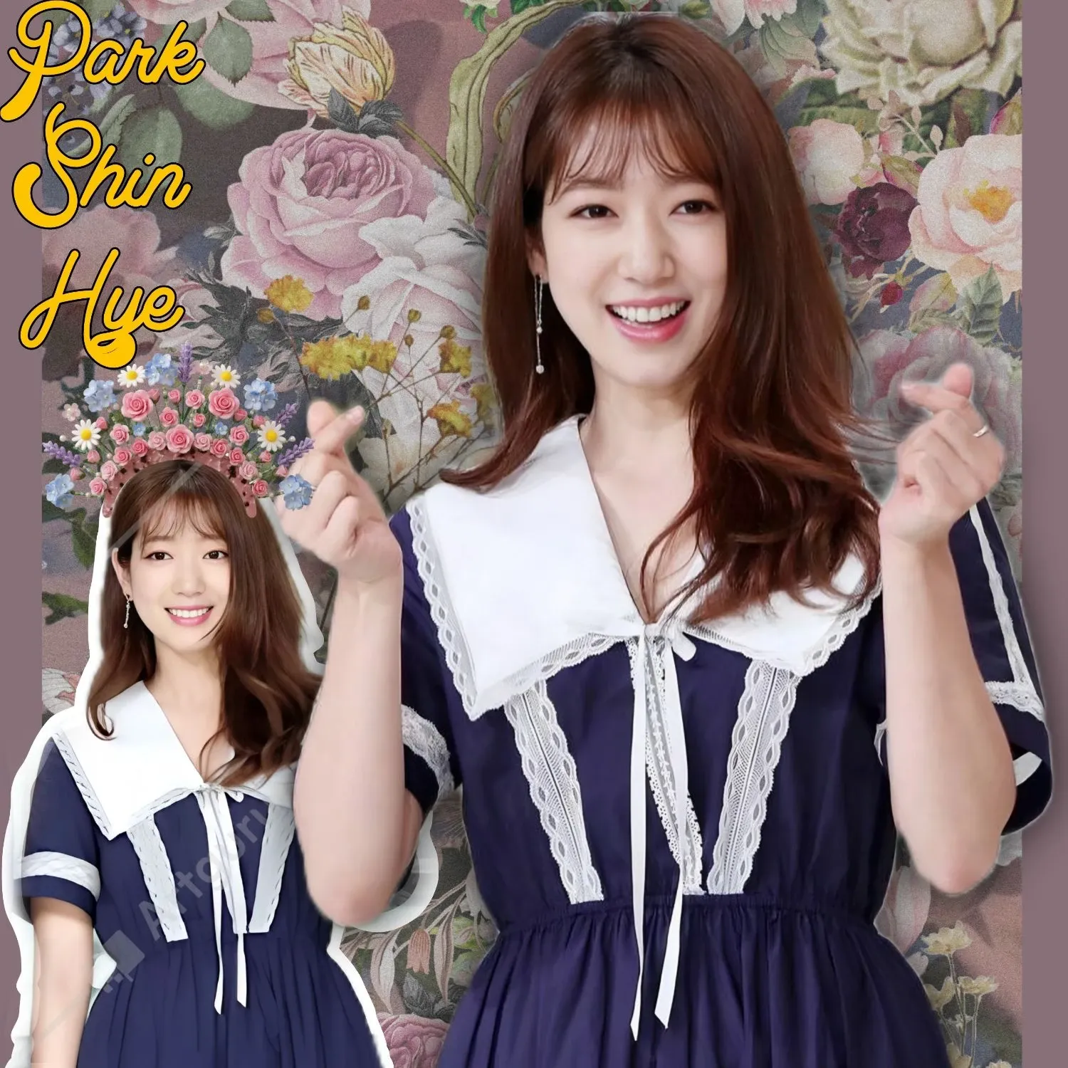 A moment captured by a fan of Park Shinhye