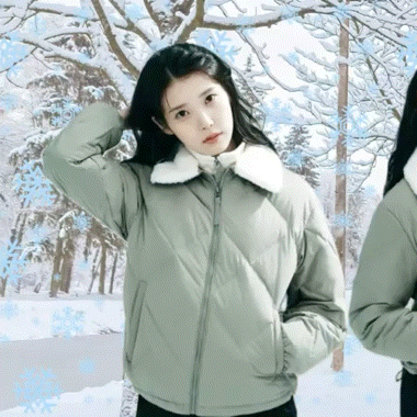 Behind-the-scenes cut of IU