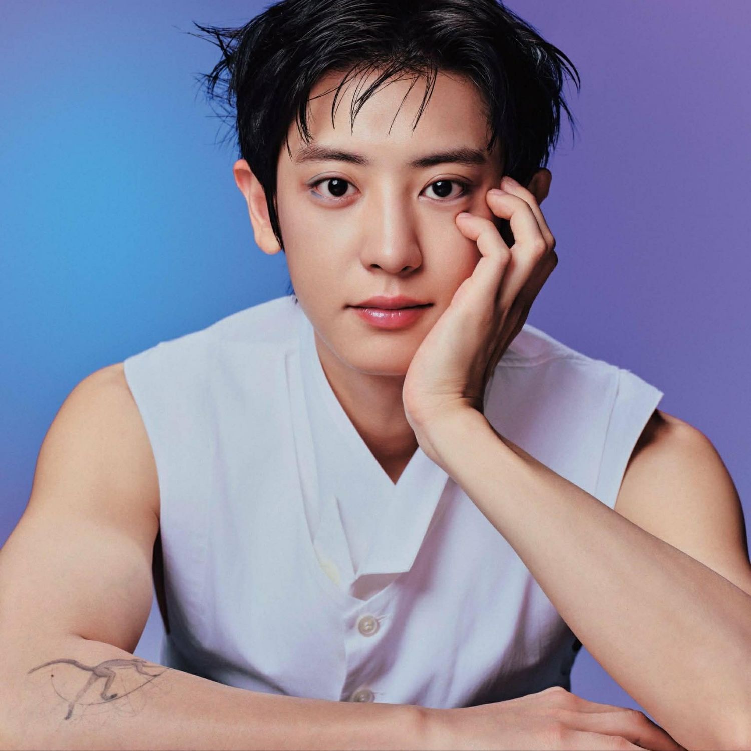 A moment captured by a fan of Chanyeol