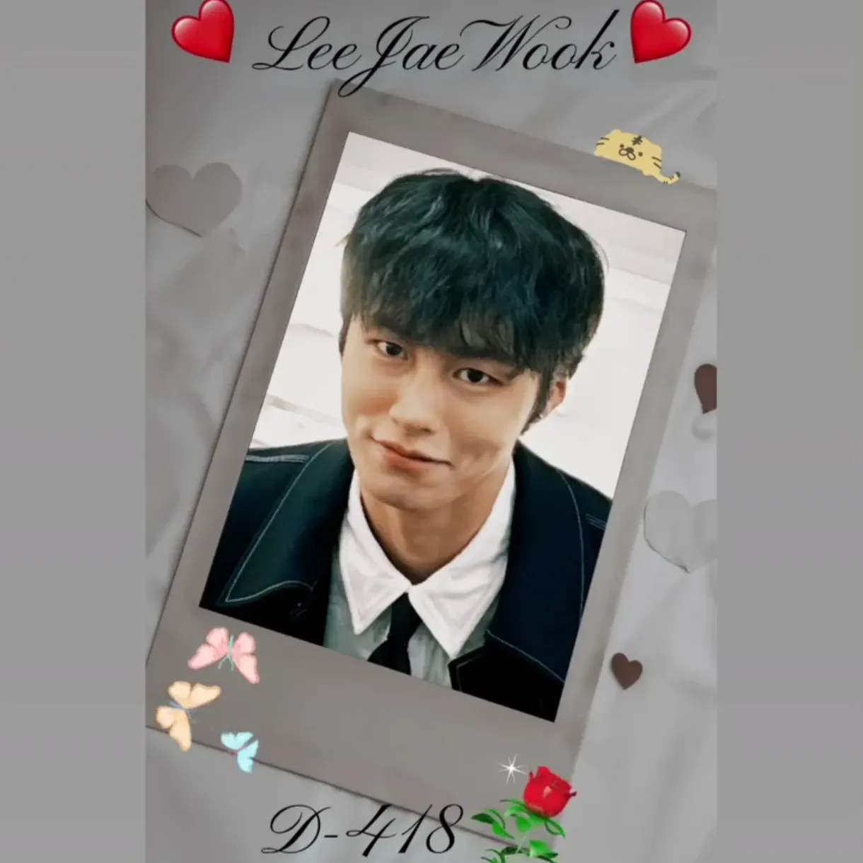 Behind-the-scenes cut of Lee Jaewook