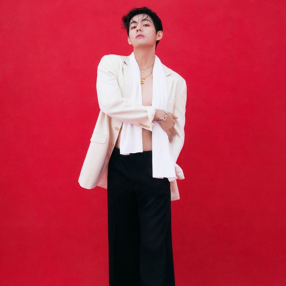 A moment captured by a fan of Kim Taehyung (V)