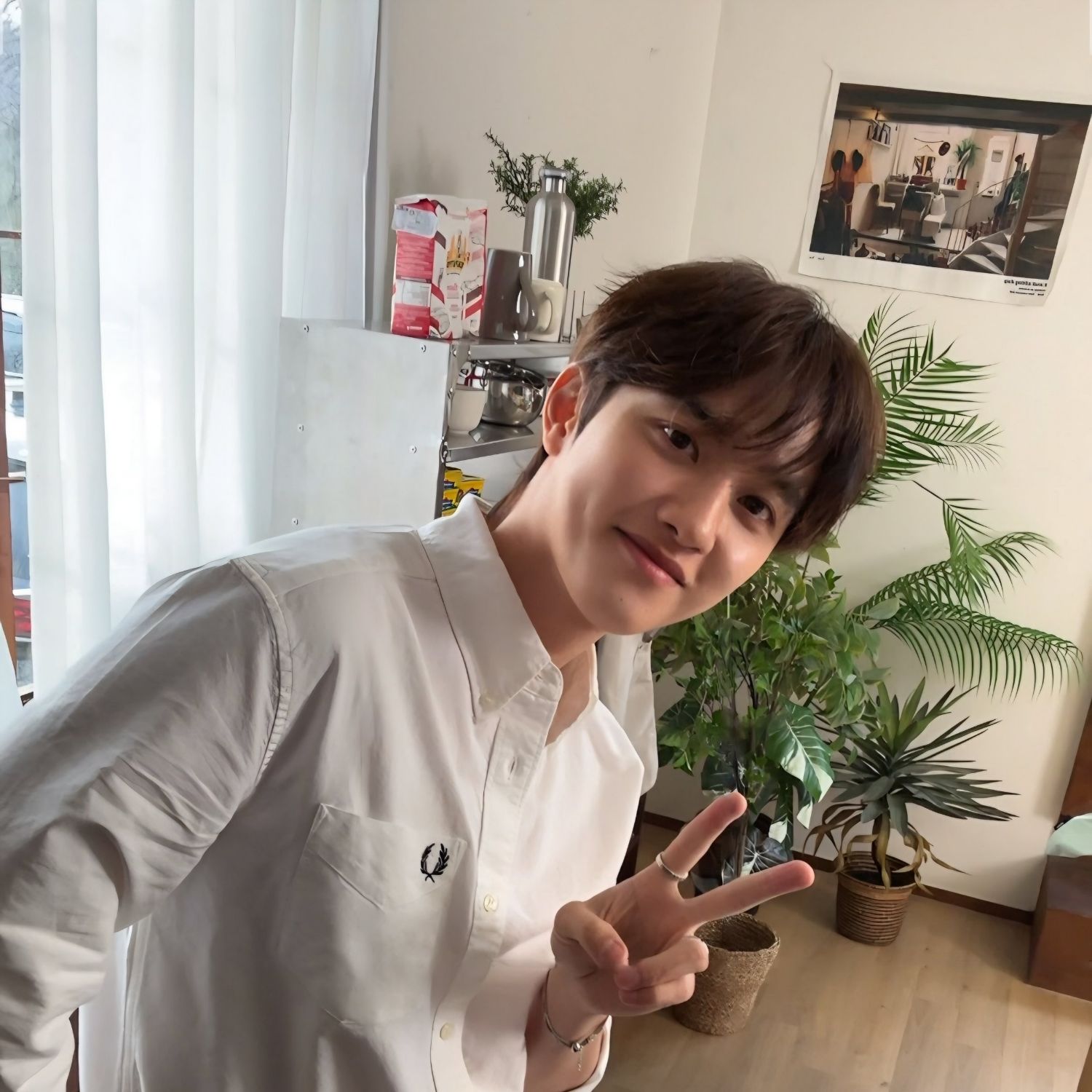 A moment captured by a fan of Doh Kyungsoo (D.O.)