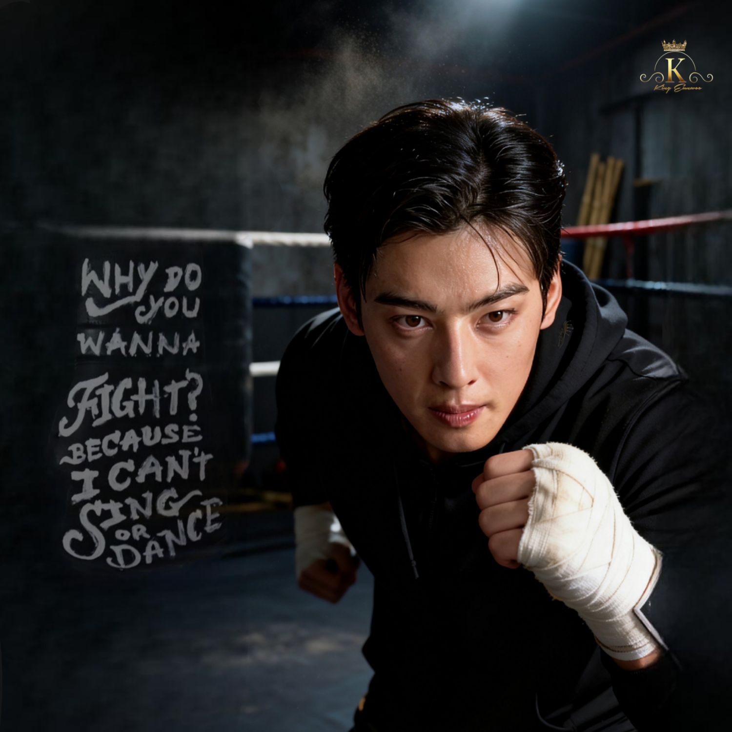 Recent activity shot of Cha Eunwoo