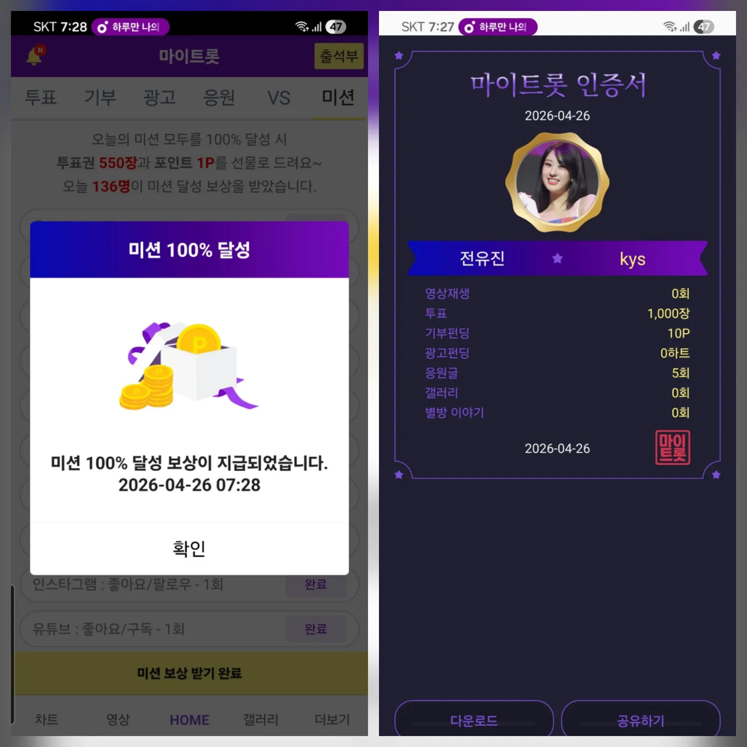 Cuplikan di balik layar dari Jeon Yujin