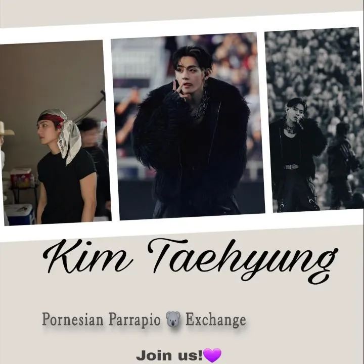 Recent activity shot of Kim Taehyung (V)