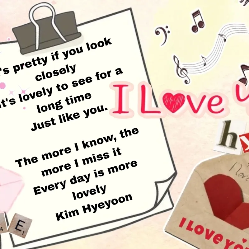 Behind-the-scenes cut of Kim Hyeyoon