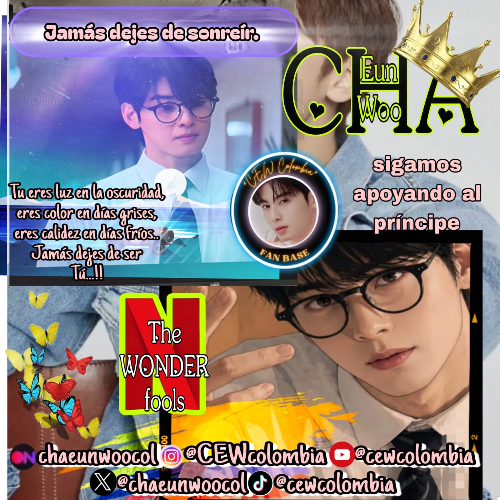 A moment captured by a fan of Cha Eunwoo