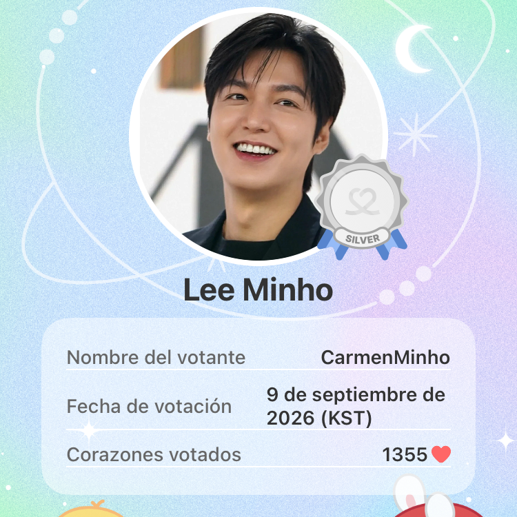 Latest photo of Lee Minho