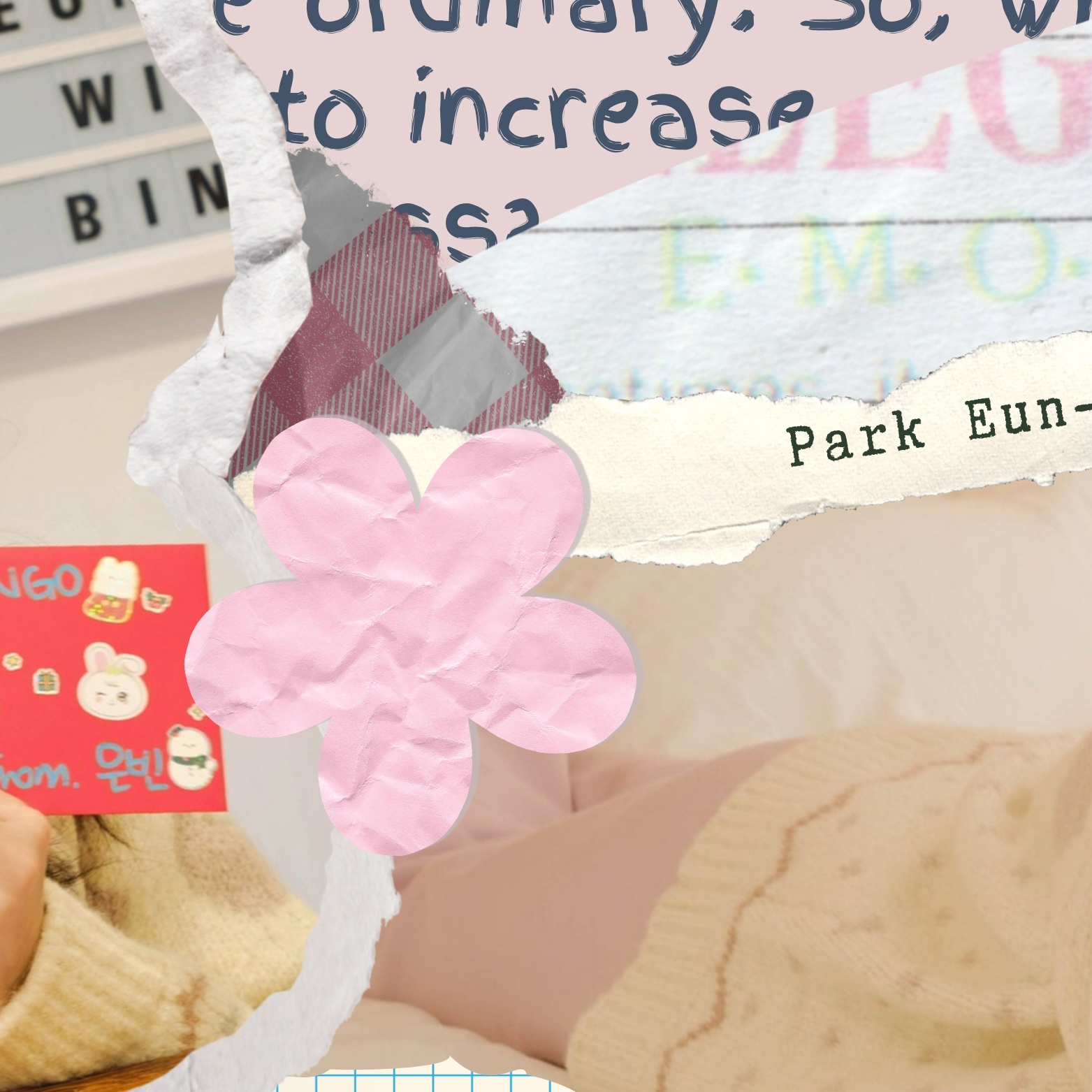 Behind-the-scenes cut of Park Eunbin