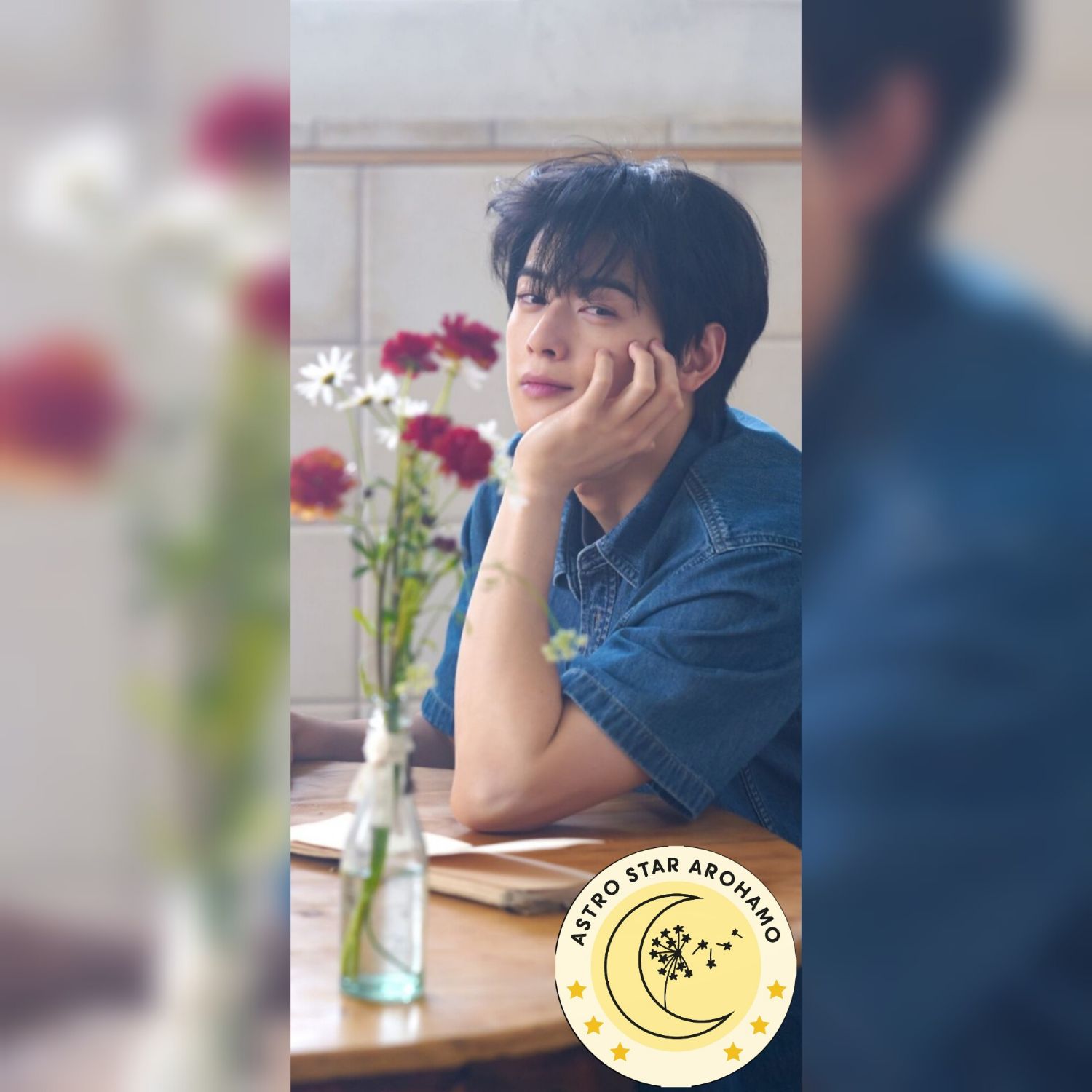 Behind-the-scenes cut of Cha Eunwoo