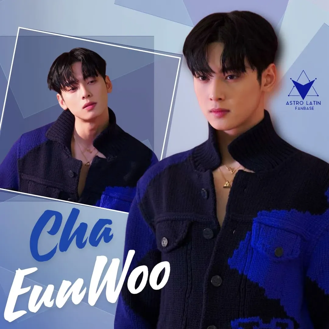 Behind-the-scenes cut of Cha Eunwoo