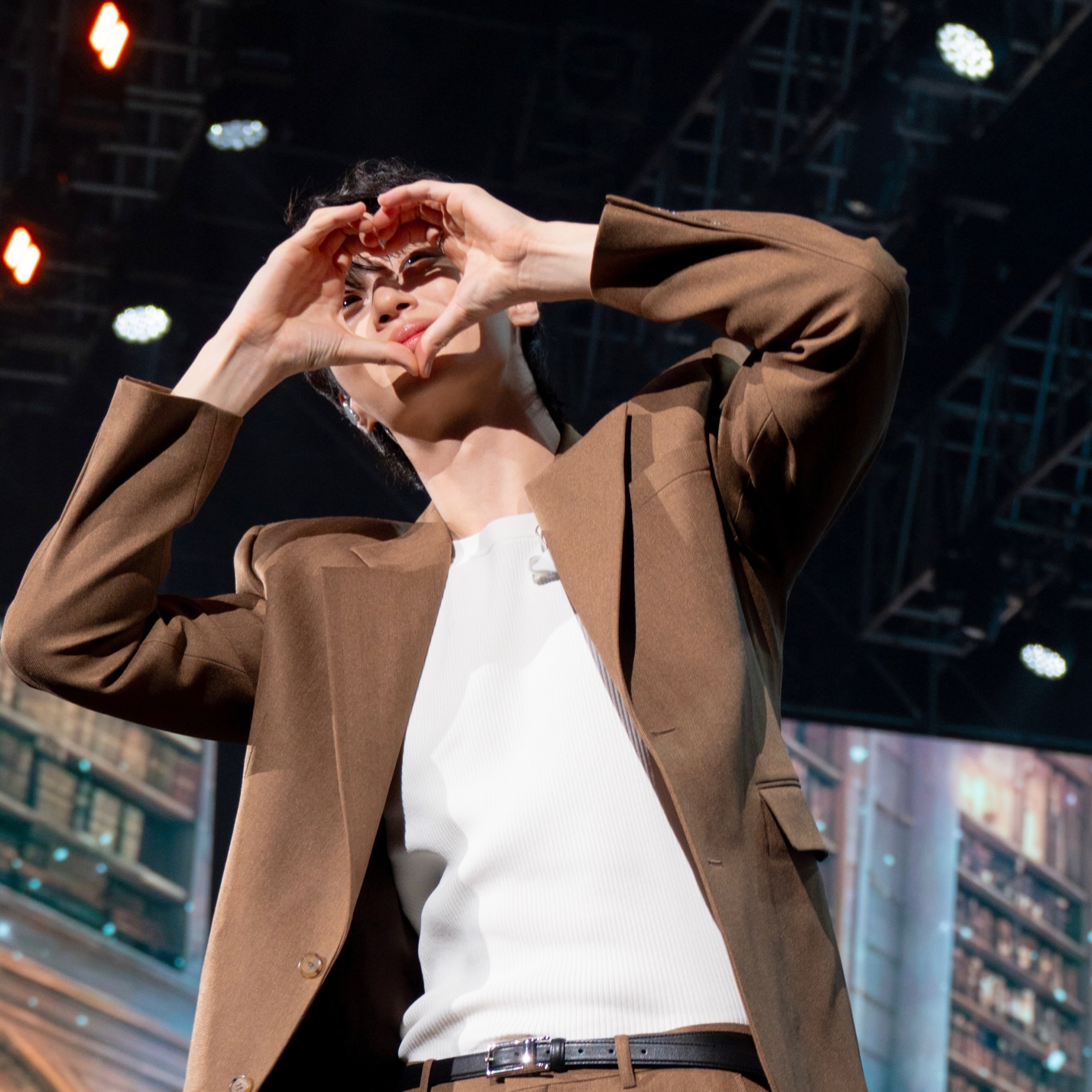 Recent activity shot of Byeon Wooseok