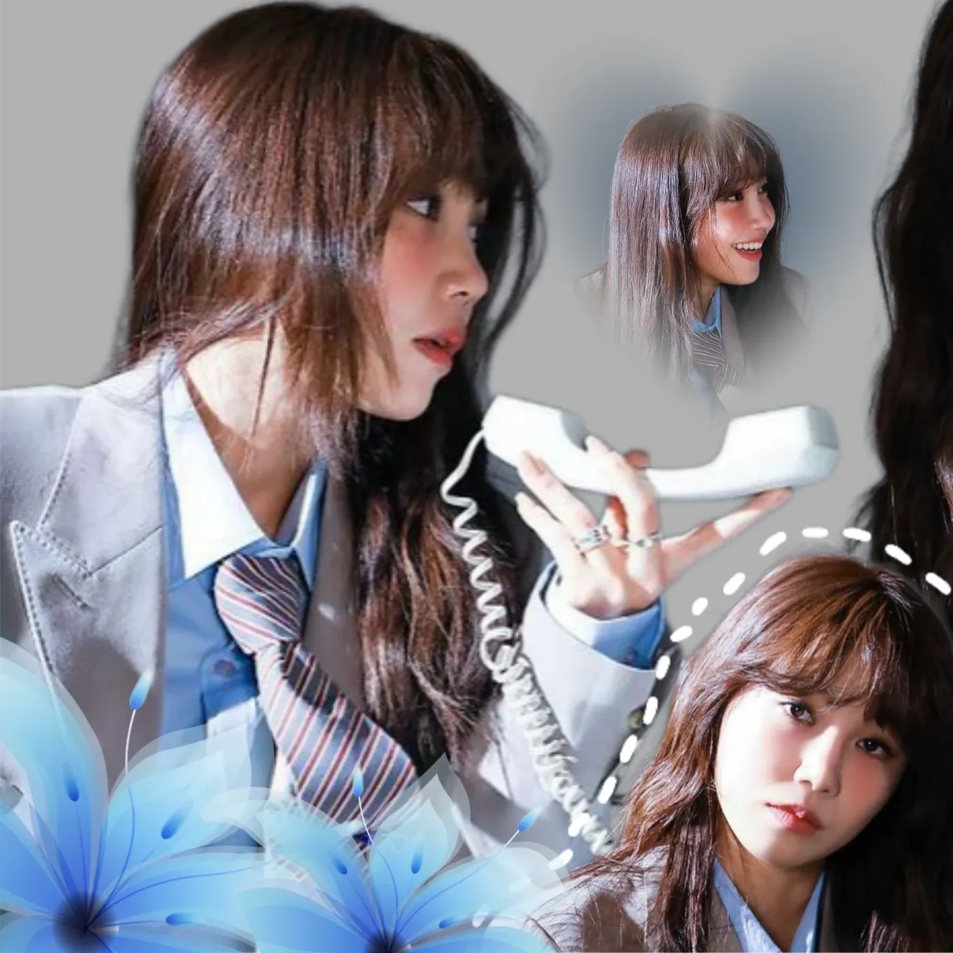 Behind-the-scenes cut of Jung Eunji