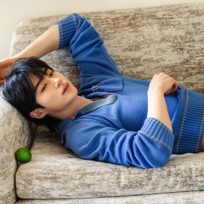 Recent activity shot of Byeon Wooseok