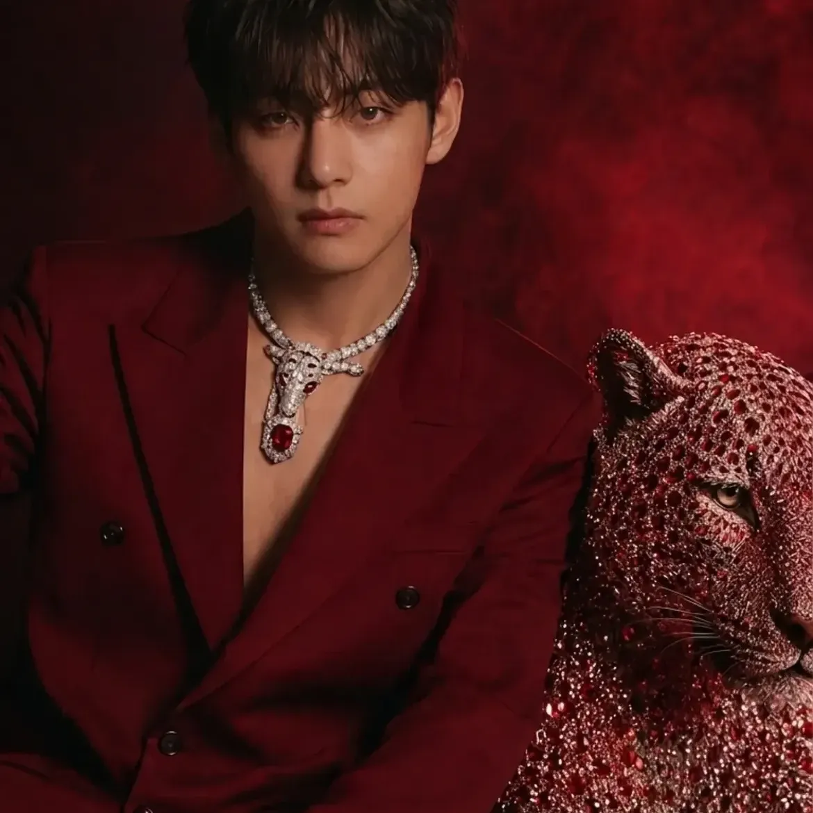 Recent activity shot of Kim Taehyung (V)