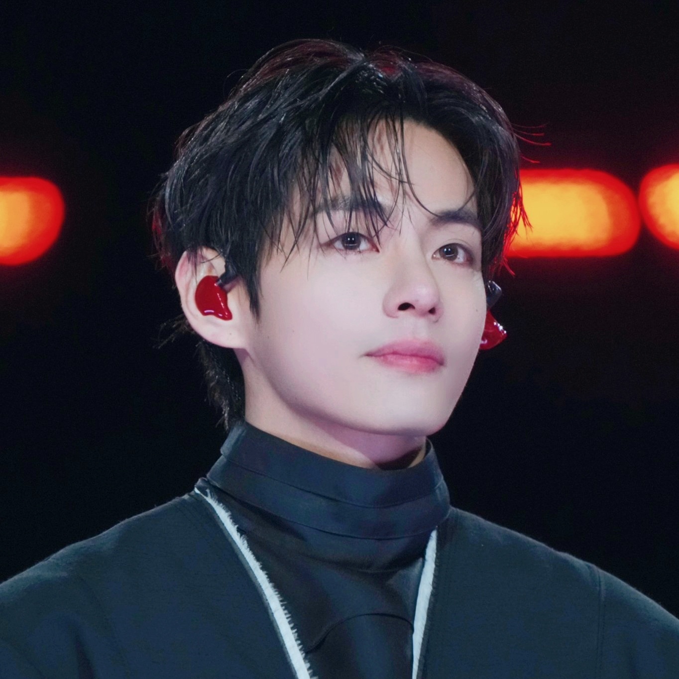 Recent activity shot of Kim Taehyung (V)