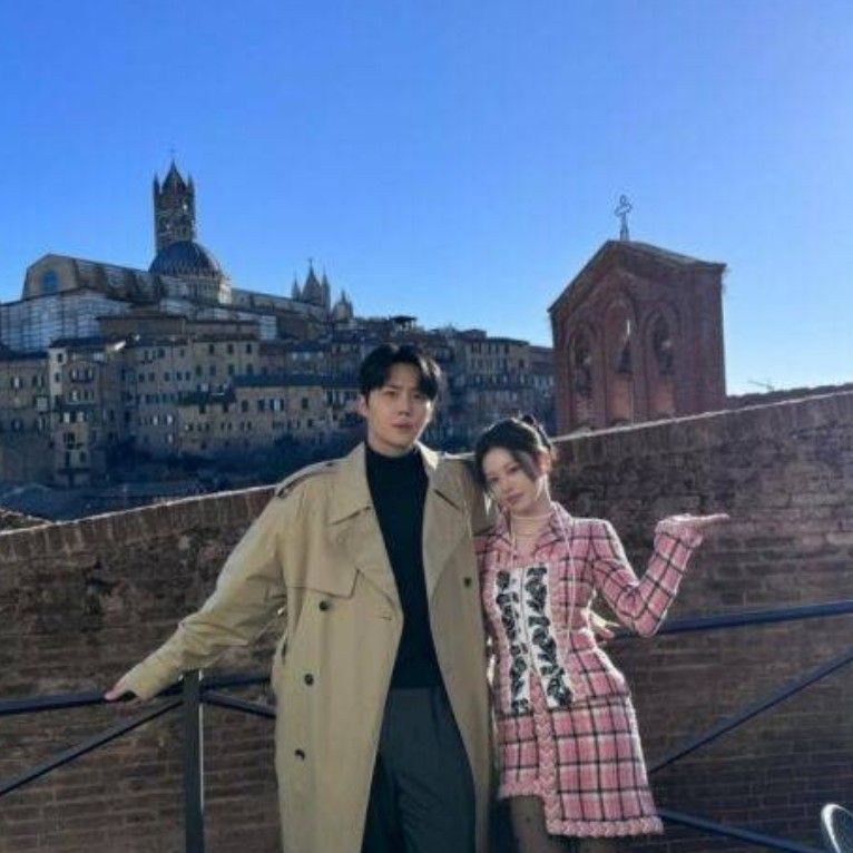 Behind-the-scenes cut of Kim Seonho