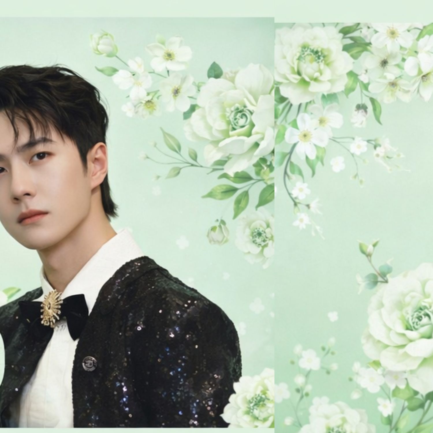 Latest photo of Wang Yibo