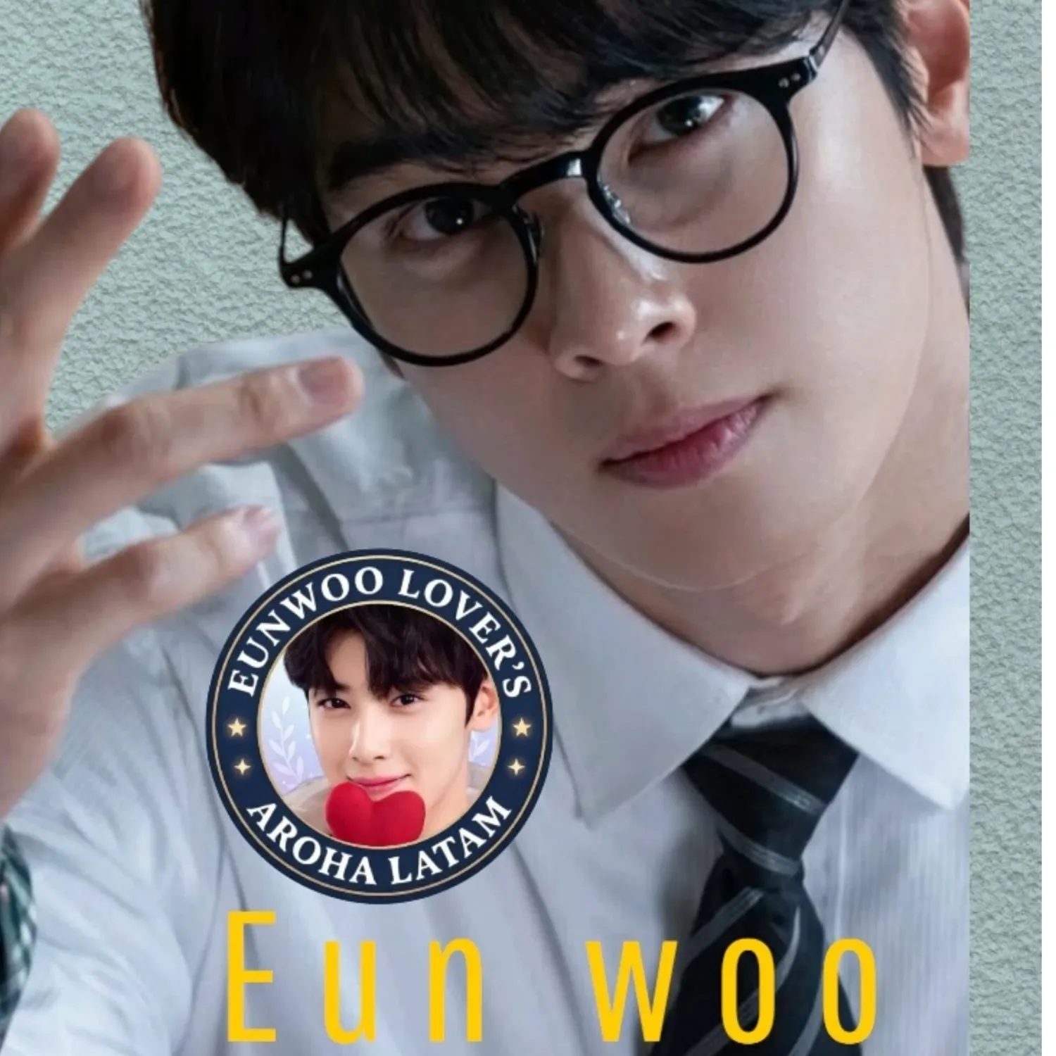 A moment captured by a fan of Cha Eunwoo