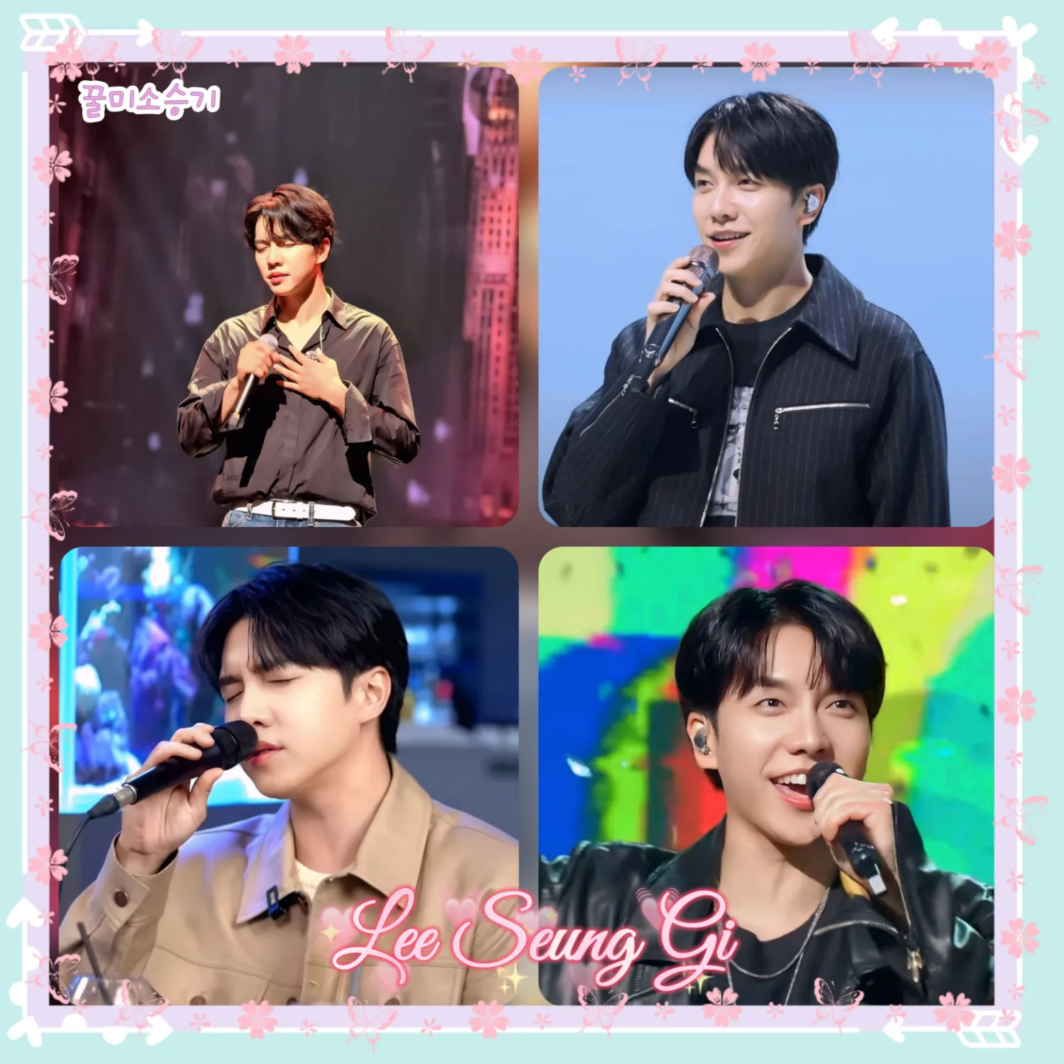 Behind-the-scenes cut of Lee Seunggi