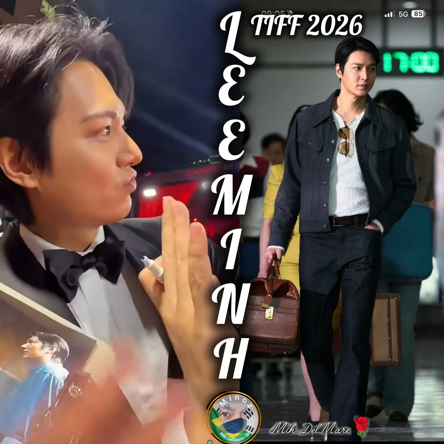 Behind-the-scenes cut of Lee Minho