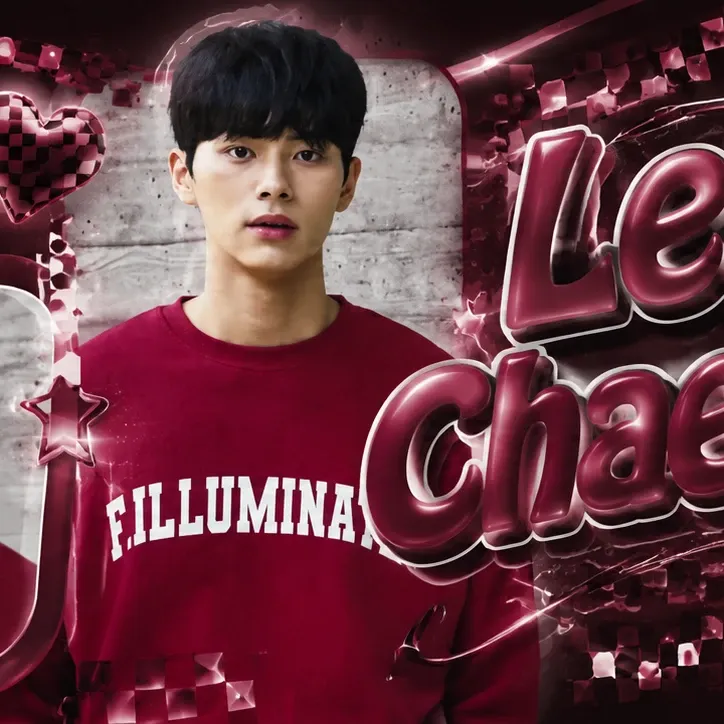 Behind-the-scenes cut of Lee Chaemin
