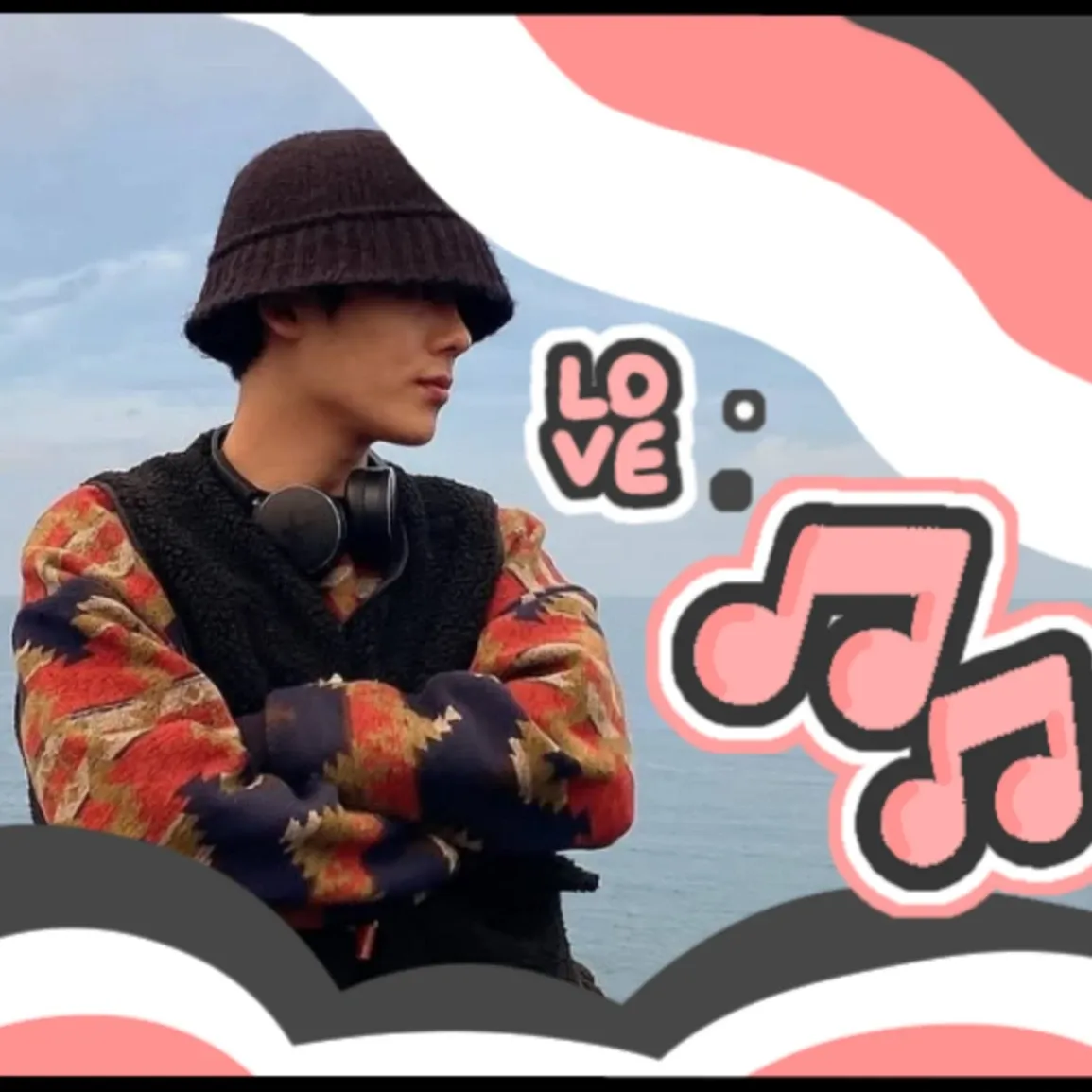 Behind-the-scenes cut of Lee Jungha