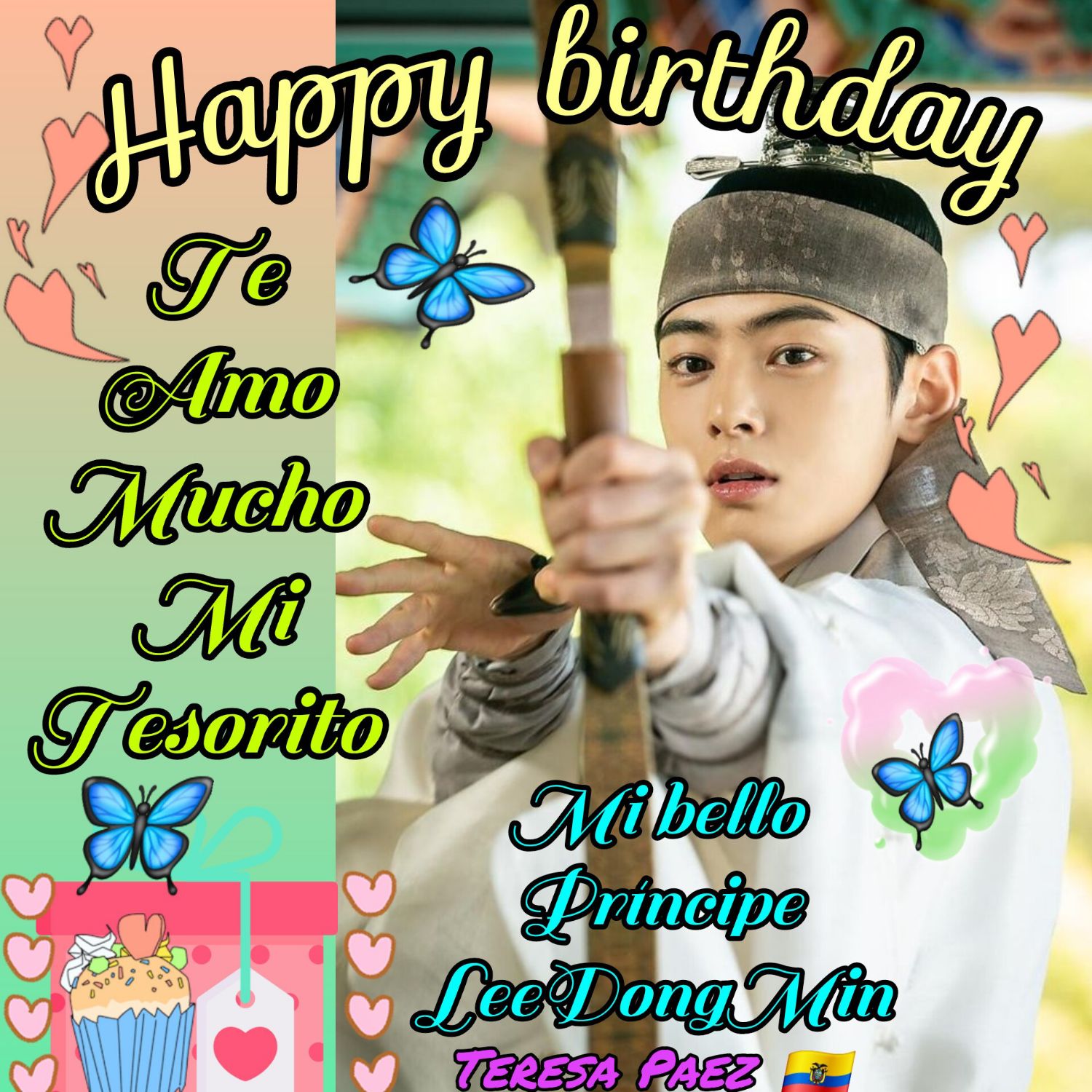 Behind-the-scenes cut of Cha Eunwoo