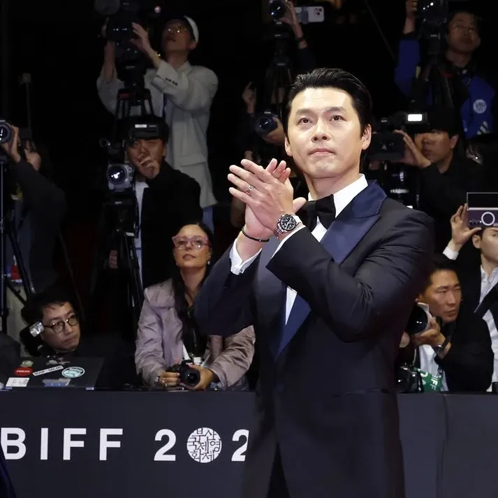 Foto kegiatan terbaru dari Hyun Bin