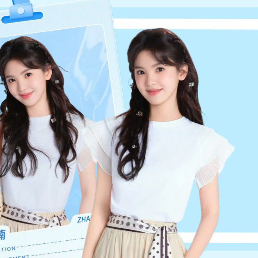 Behind-the-scenes cut of Zhang Ruonan