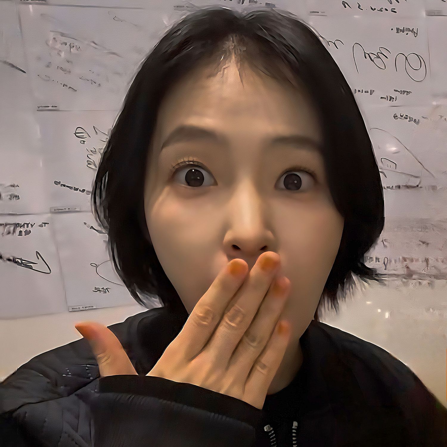 A moment captured by a fan of Hong Ja