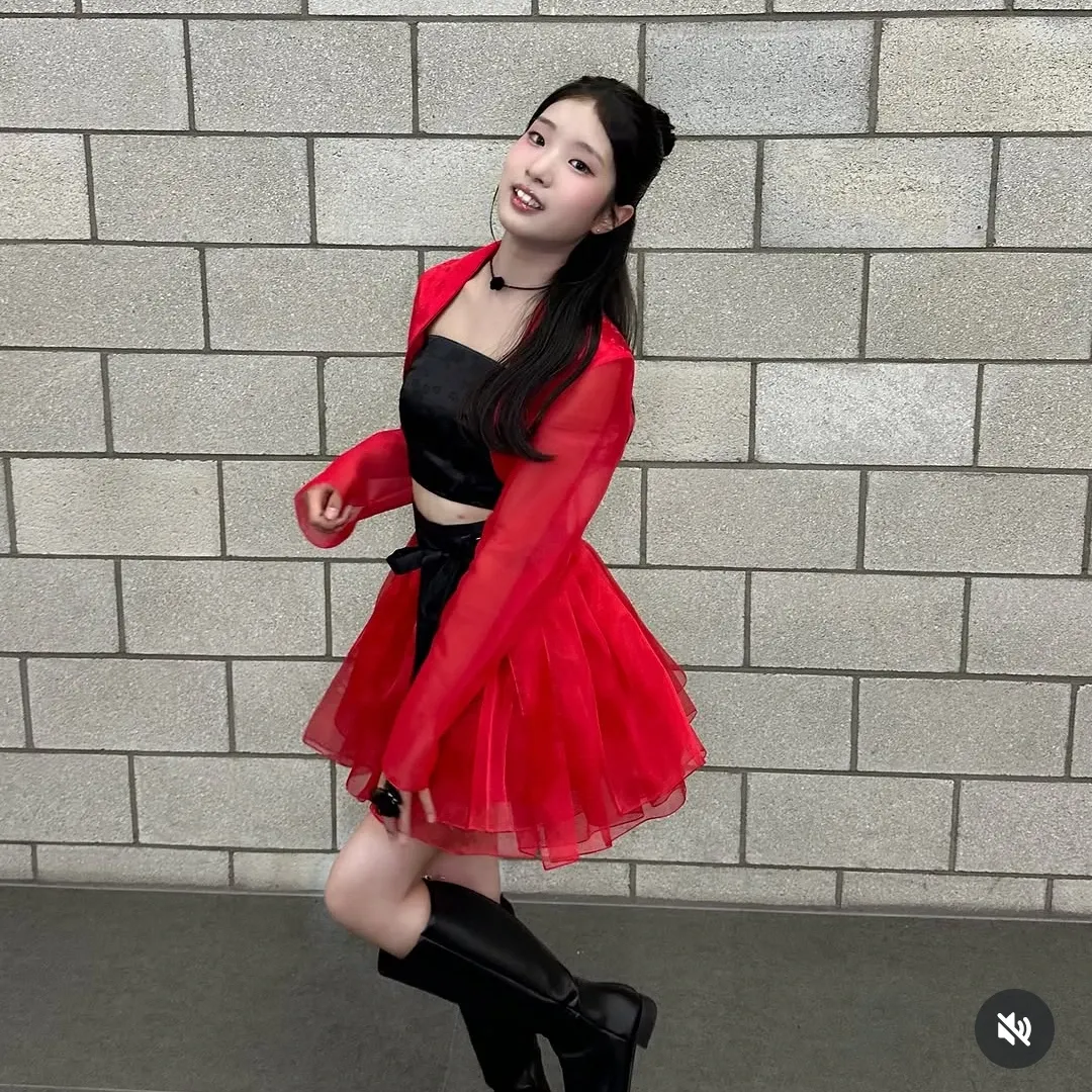 A moment captured by a fan of Bin Yeseo
