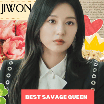 Behind-the-scenes cut of Kim Jiwon