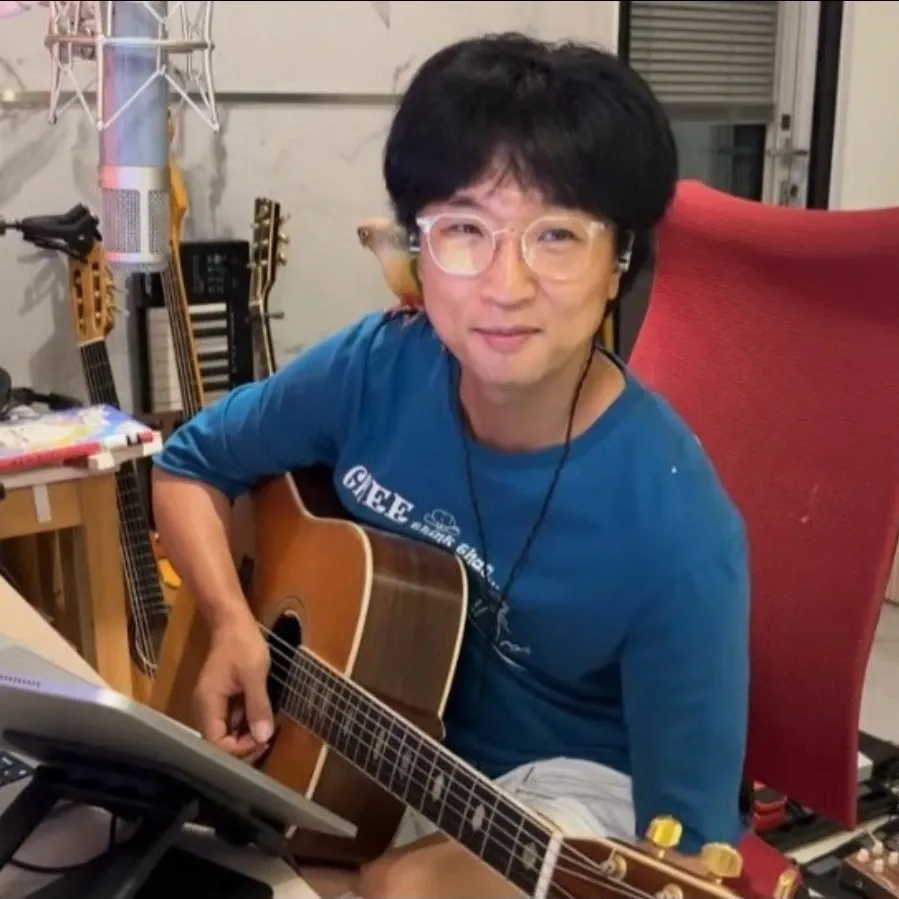 Behind-the-scenes cut of Bak Changgeun