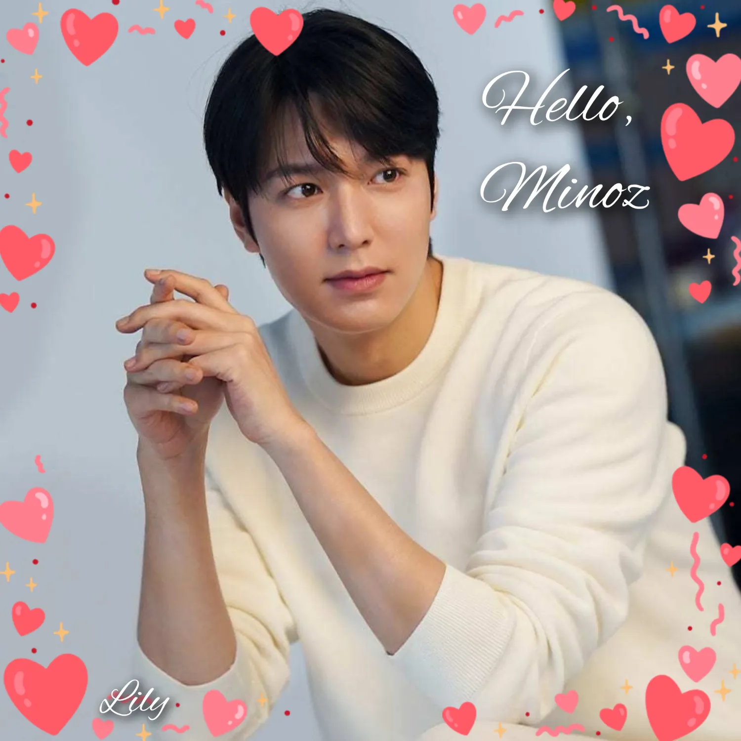Recent activity shot of Lee Minho
