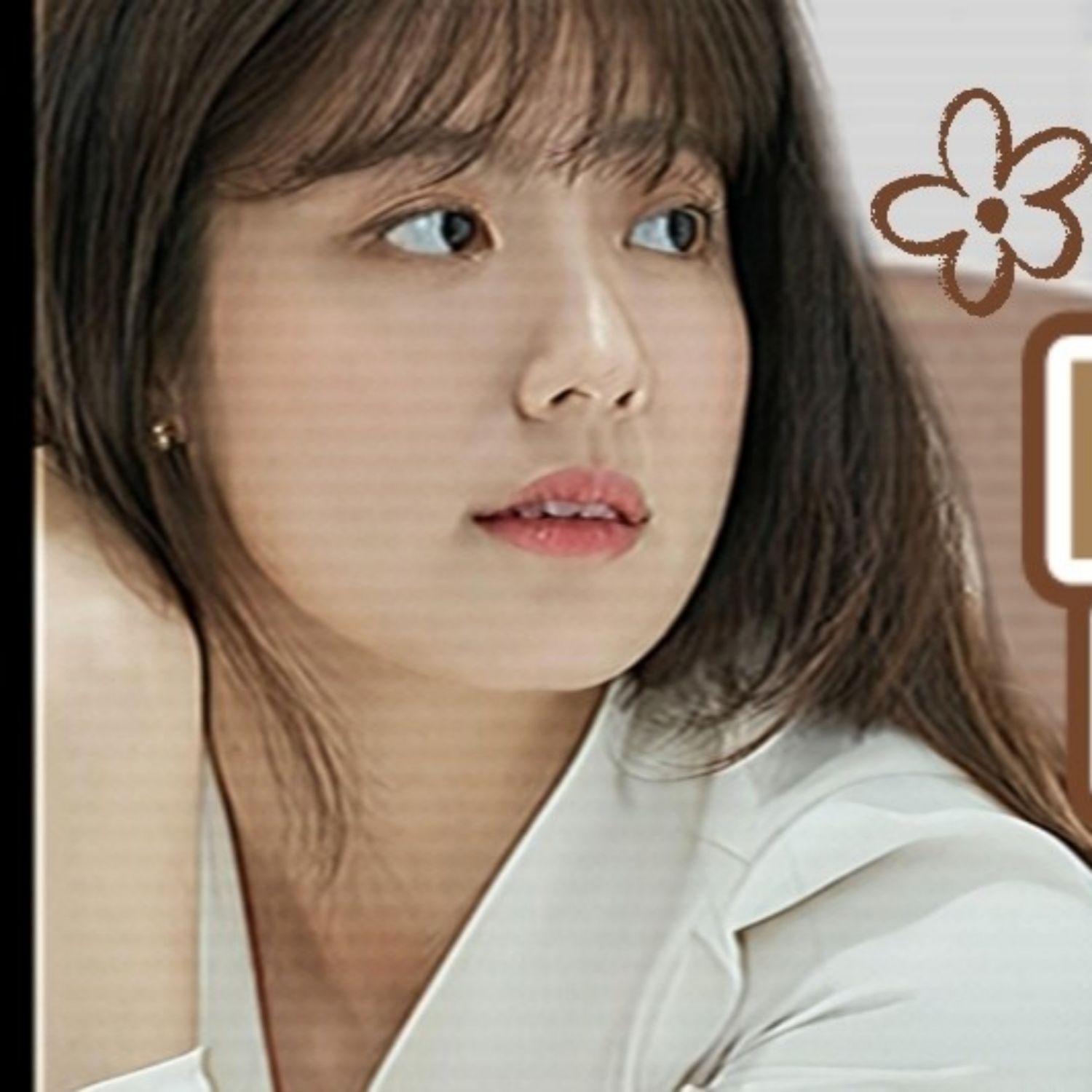 Behind-the-scenes cut of Nam Jihyeon