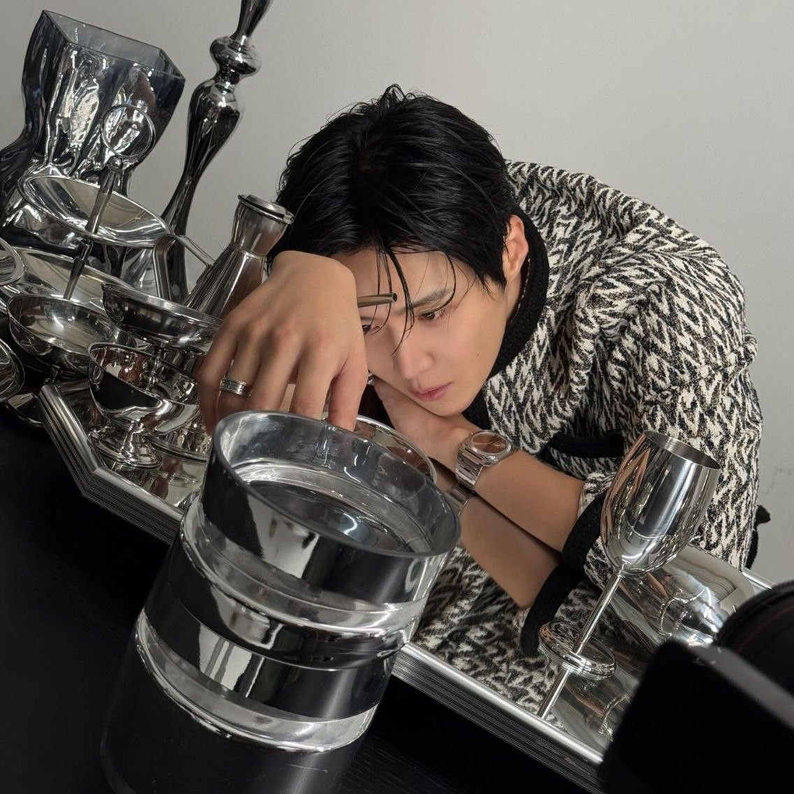 A moment captured by a fan of Kim Seonho