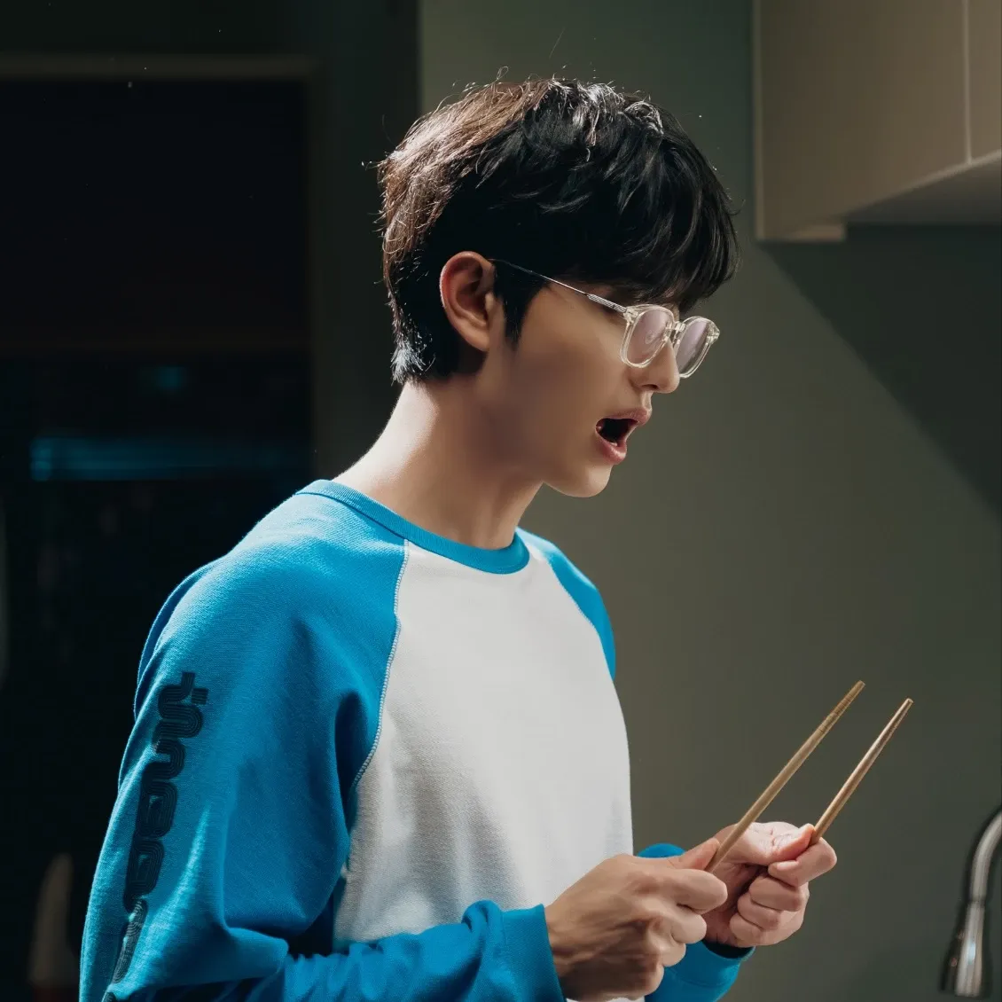 Recent activity shot of Kim Jaewon