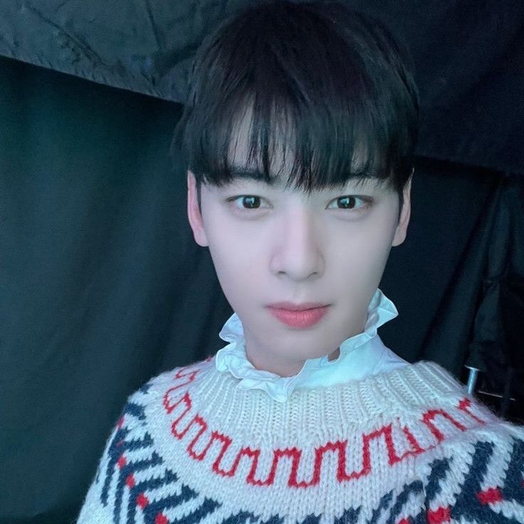Behind-the-scenes cut of Cha Eunwoo